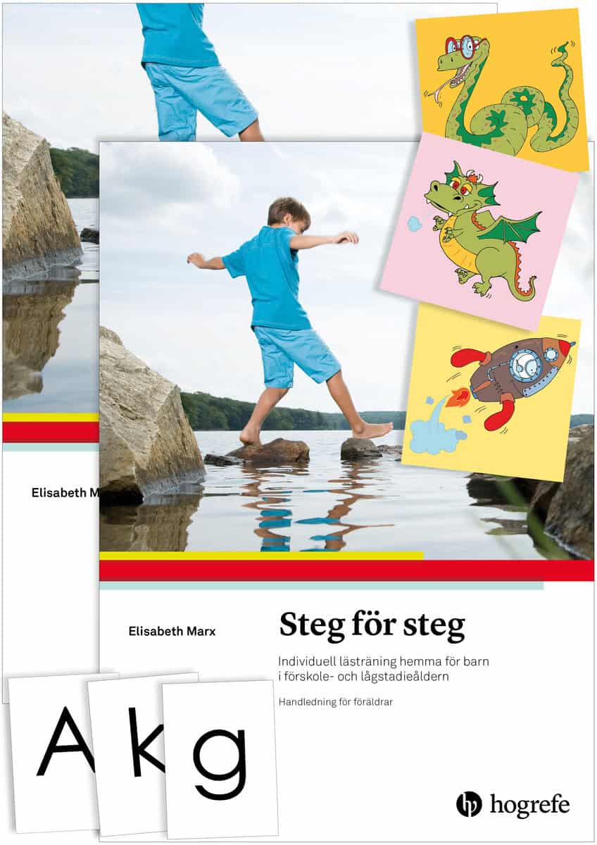 Marx, Elisabeth | Steg för steg – Individuell lästräning hemma för barn i förskole- och lågstadieålder