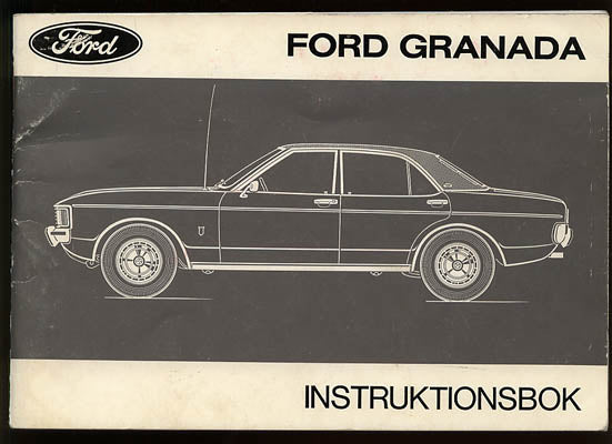 Ford Granada : Instruktionsbok