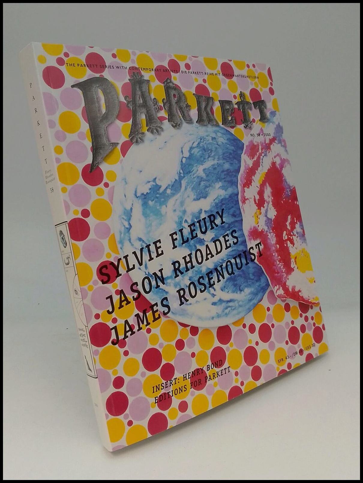 Fleury, Sylvie | Rhoades, Jason | Rosenquist, James | Parkett No. 58