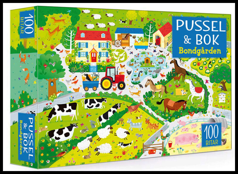 Robson, Kirsteen | Pussel & bok. Bondgården