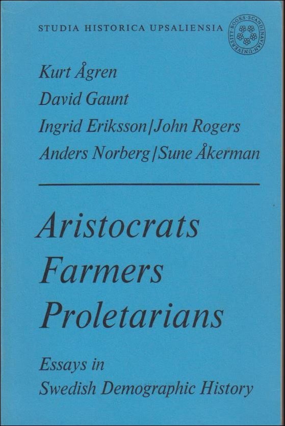 Ågren, Kurt m. fl | Aristocrats Farmers Proletarians