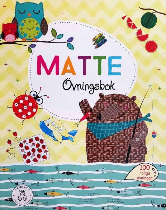 Matteövningsbok : Lär dig räkna