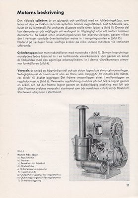 Sachs Diesel 400 luftkyld : Handbok nr 512.2 Sv (instruktionsbok)