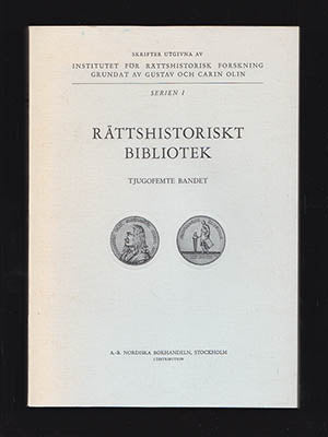 Inger, Göran | Institutet 'insättande på bekännelse' i svensk processrättshistoria