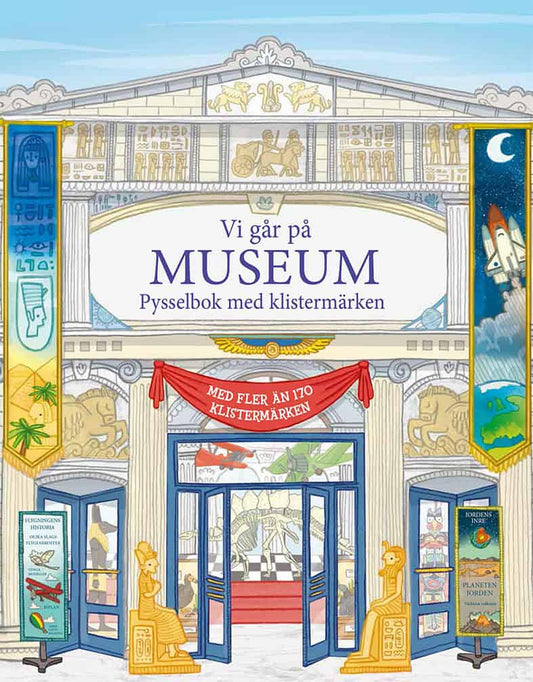 Reid, Struan | Vi går på museum : Pysselbok med klistermärken