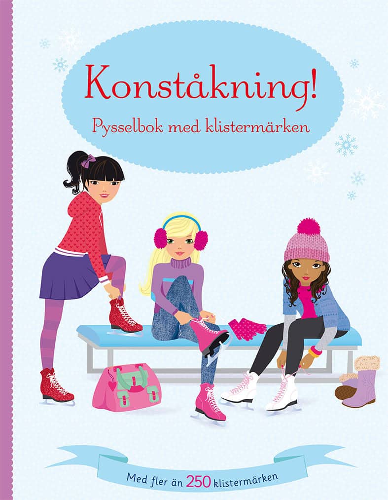 Watt, Fiona | Konståkning! Pysselbok med klistermärken