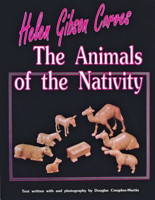 Gibson, Helen | Helen gibson carves the animals of the nativity