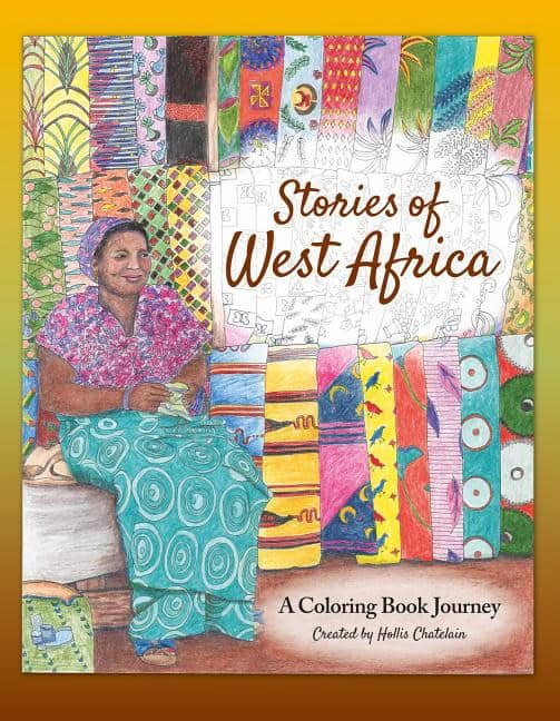 Chatelain, Hollis | Stories of west africa : A coloring book journey