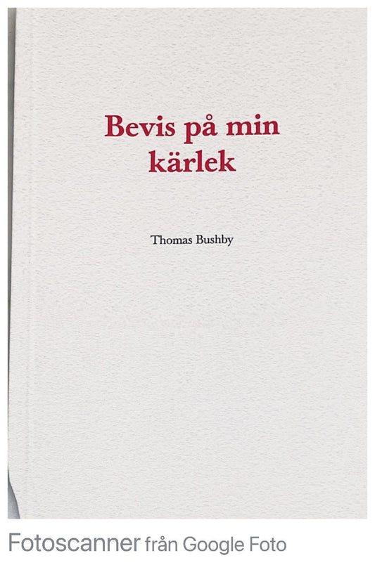 Bevis på min kärlek