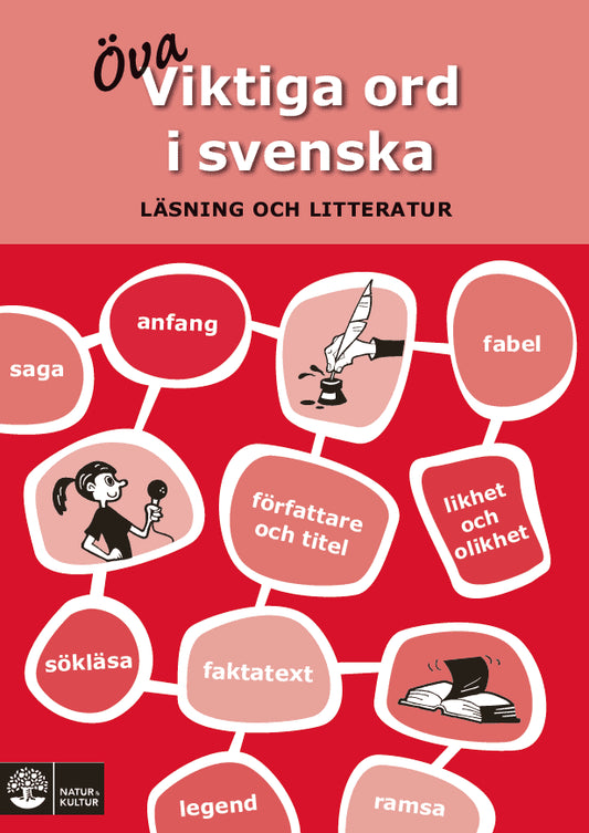 Ericsson-Nordh, Anna | Viktiga ord i svenska : Läsning och litteratur