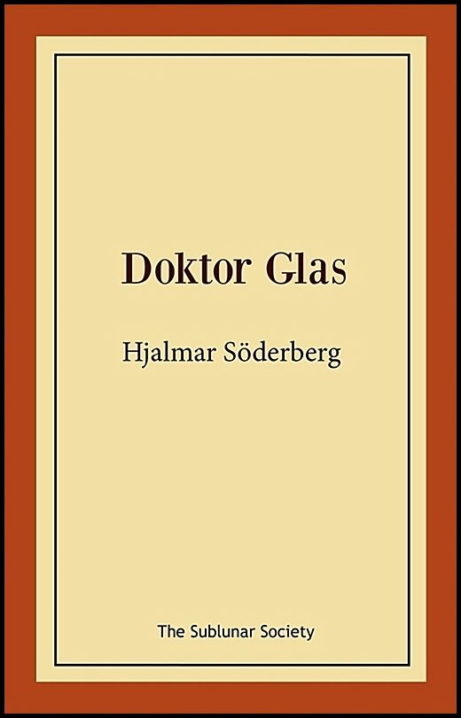 Söderberg, Hjalmar | Doktor Glas