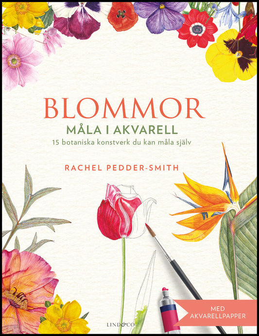 Pedder-Smith, Rachel | Blommor : Måla i akvarell