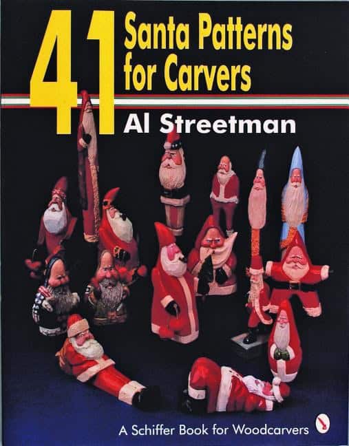 Al Streetman | 41 Santa Patterns For Woodcarvers