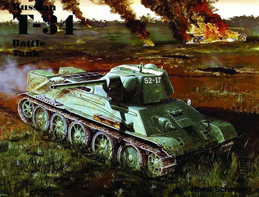 Scheibert, Horst | Russian t-34 battle tank