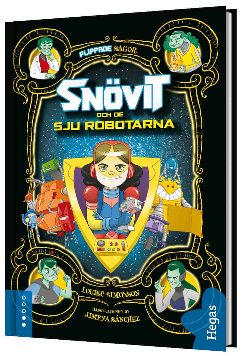 Simonson, Louise | Snövit och de sju robotarna