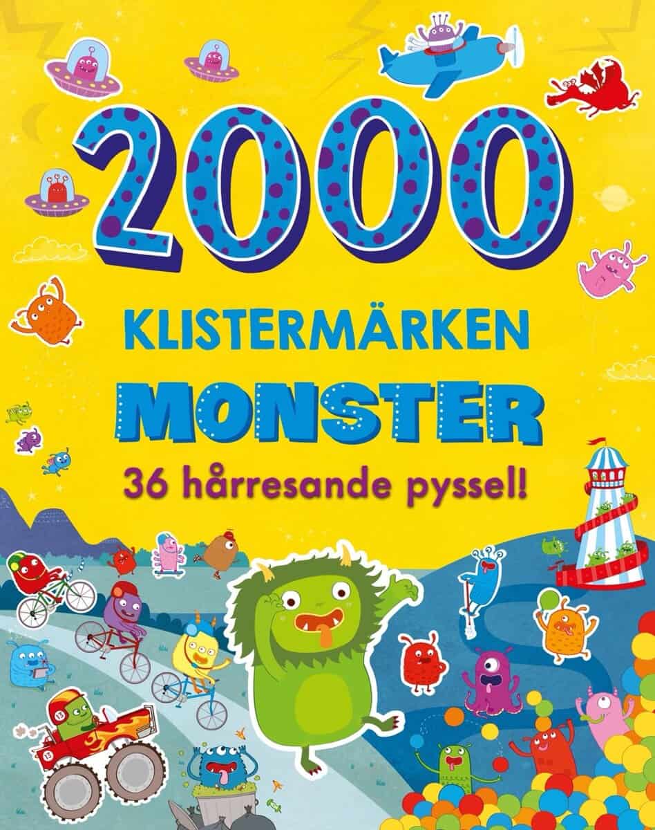 2000 klistermärken : Monster