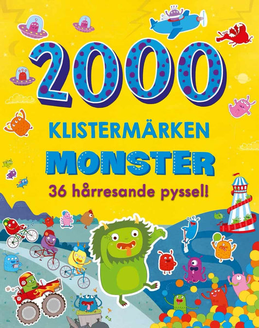 2000 klistermärken. Monster : Monster