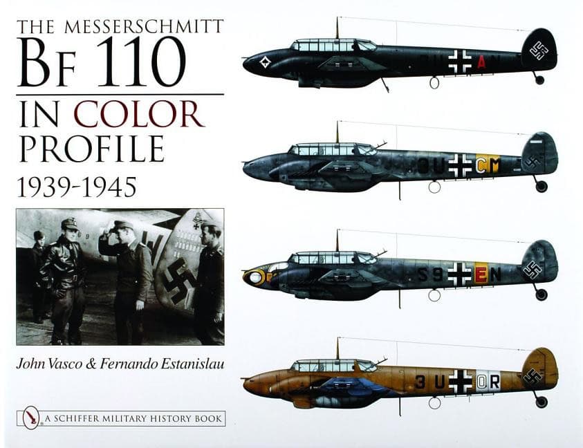 Estanislau, Fernando | Messerschmitt bf 110 in color profile : 1939-1945