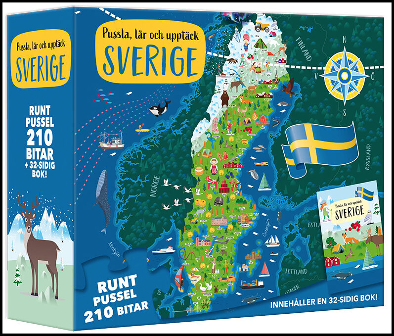 Pesavento, Giulia | Pussla, lär och upptäck Sverige