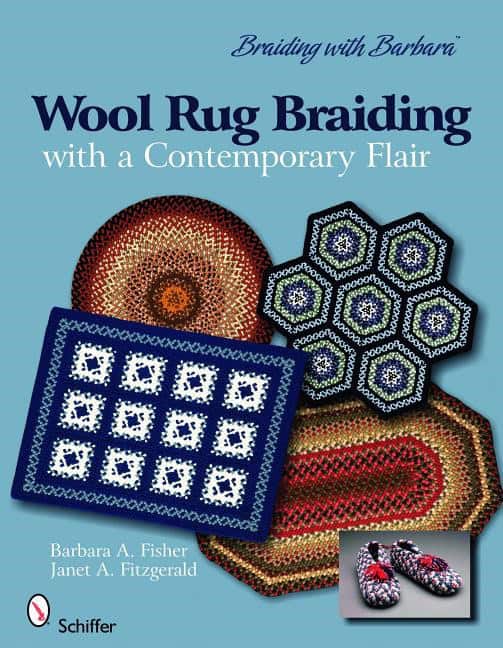 Fisher, Barbara A. | Braiding with barbara : Wool rug braiding - with a contemporary flair