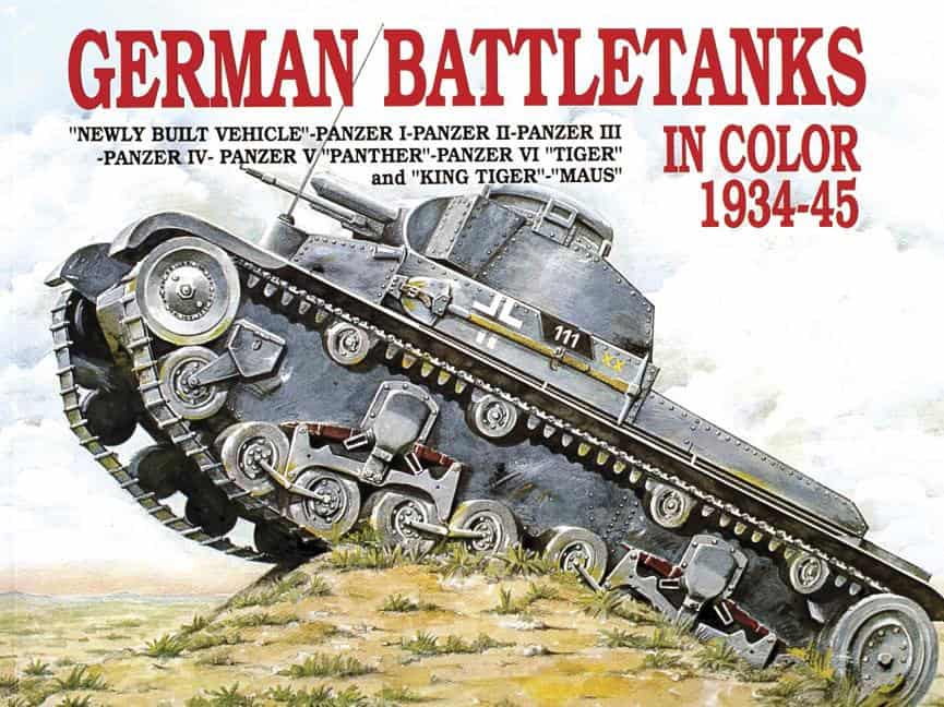 Scheibert, Horst | German battle tanks in color