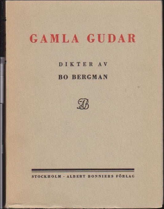 Bergman, Bo | Gamla gudar