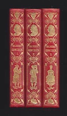 Holberg, Ludvig | Holbergs comedier i tre bind udgivne ved F. L. Liebenberg (1810-1894)