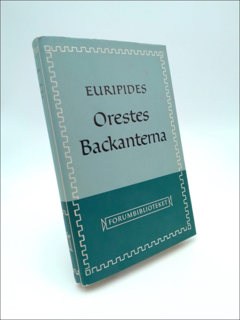 Euripides | Orestes | Backanterna