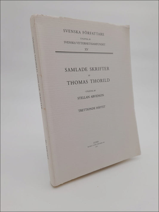 Thorild, Thomas | Samlade skrifter. XV, trettionde häftet