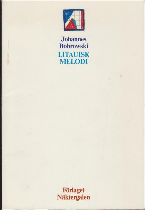 Bobrowski, Johannes | Litauisk melodi