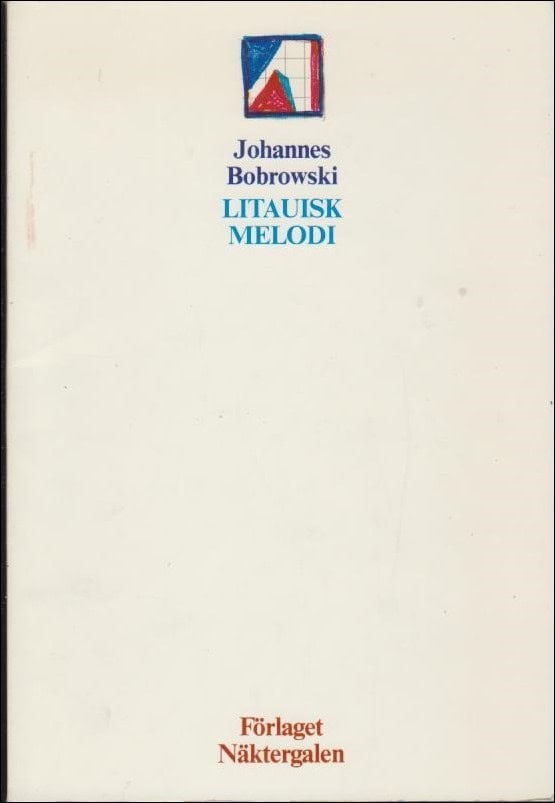 Bobrowski, Johannes | Litauisk melodi