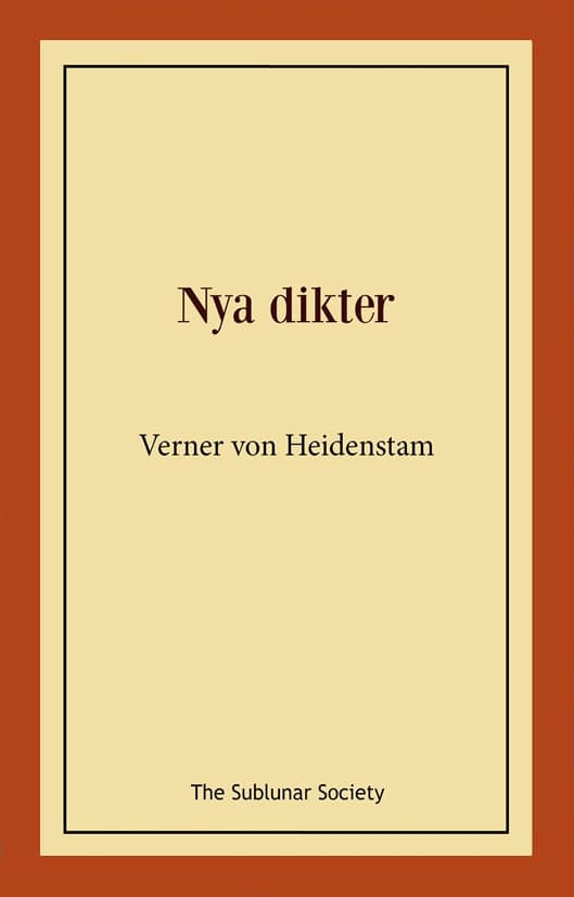 Heidenstam, Verner von | Nya dikter