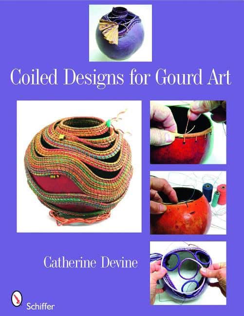 Catherine Devine | Coiled Designs For Gourd Art