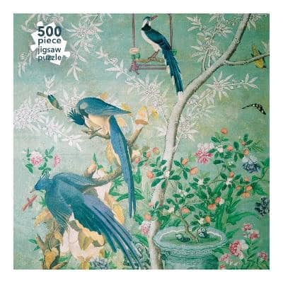 Adult Jigsaw Puzzle John James Audubon : Magpie Jays (500 pieces)