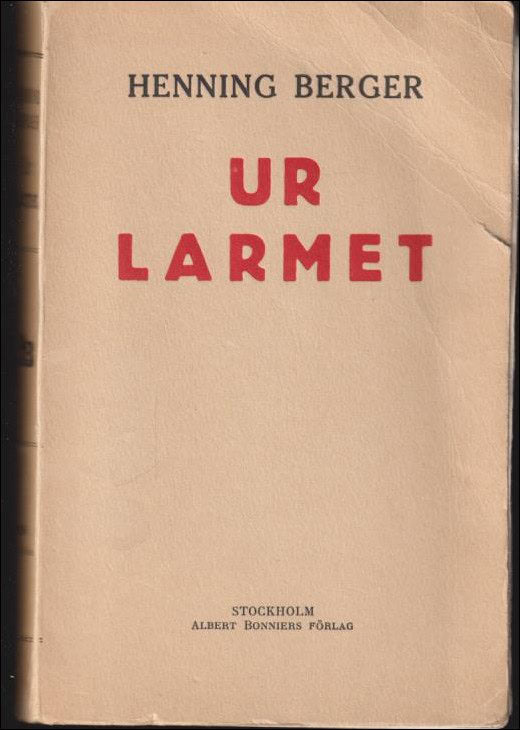 Berger, Henning | Ur larmet