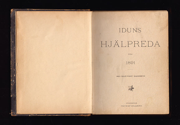 Langlet, Mathilda (red) | Iduns hjälpreda : Med fullständigt sakregister