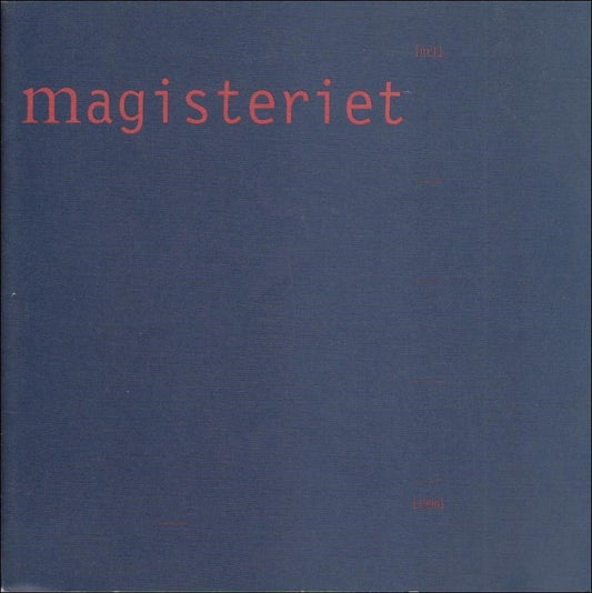 Magisteriet : Nr 1