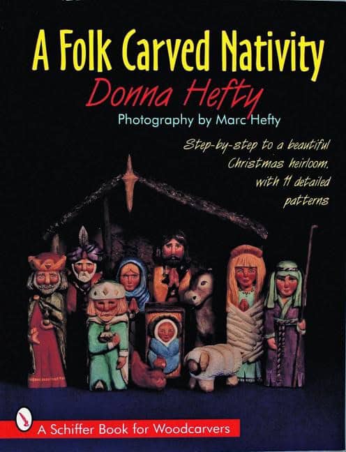 Donna Hefty | A Folk Carved Nativity