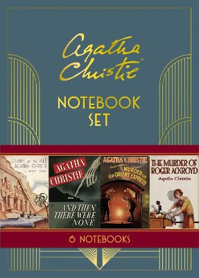 Chronicle Books | Agatha Christie Notebook Set
