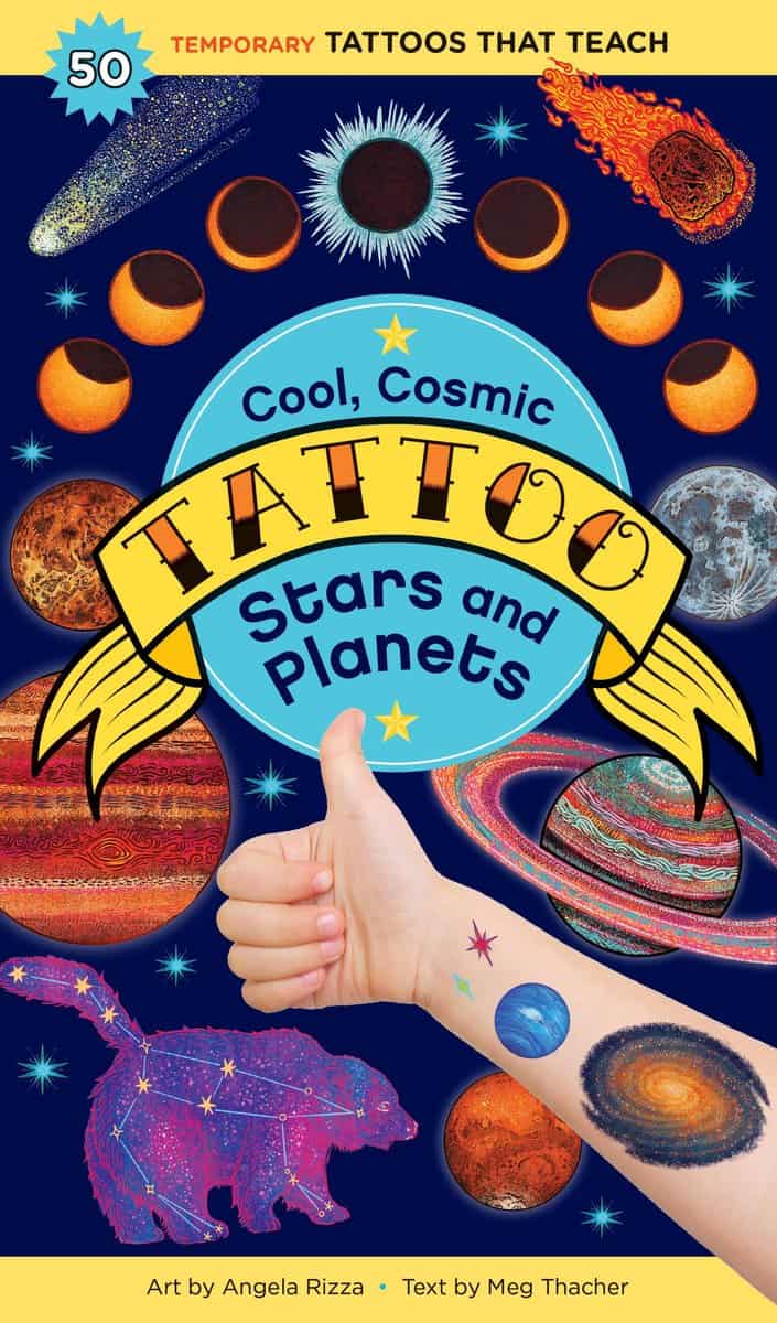 Meg Thacher | Cool, Cosmic Tattoo Stars And Planets