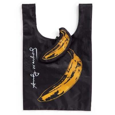 Galison | Andy Warhol Banana Reusable Tote Bag