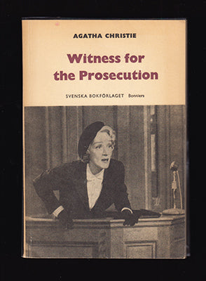 Christie, Agatha | Witness for the Prosecution : A Play in Three Acts