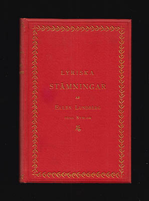 Lundberg-Nyblom, Ellen | Lyriska stämningar : af Ellen Lundberg född Nyblom (prisbelönta af Svenska Akademien)