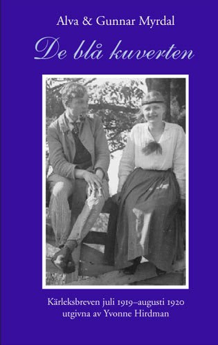 Myrdal, Alva | De blå kuverten : Kärleksbreven juli 1919-augusti 1920