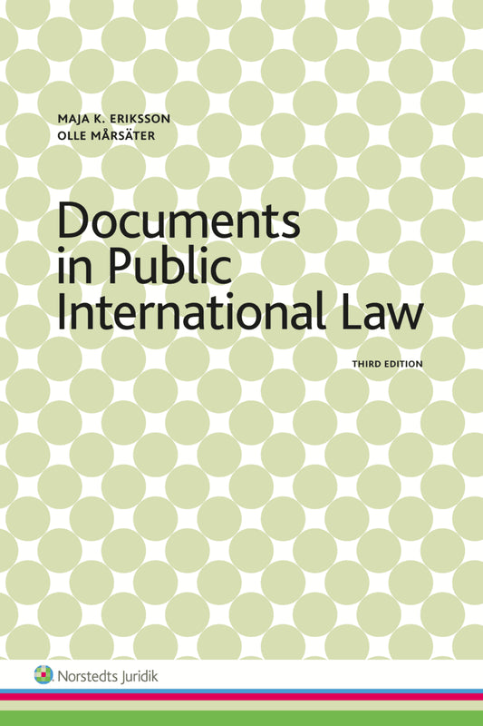 Eriksson, Maja K. | Mårsäter, Olle | Documents in Public International Law