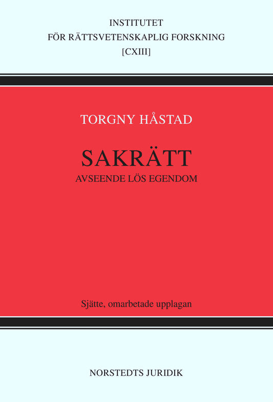 Håstad, Torgny | Sakrätt avseende lös egendom