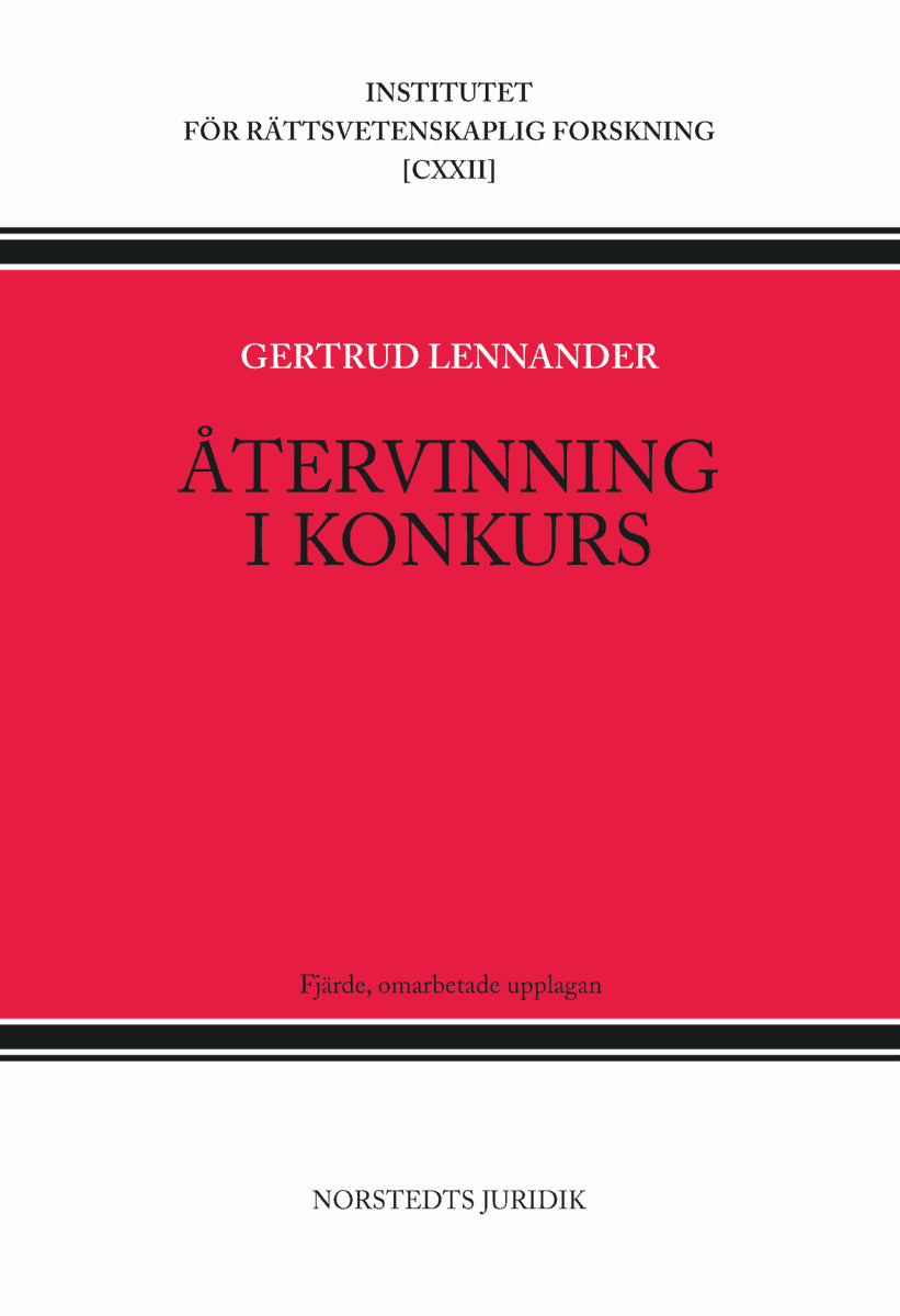 Lennander, Gertrud | Återvinning i konkurs