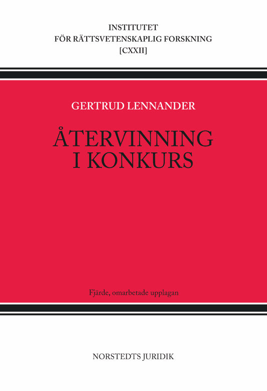 Lennander, Gertrud | Återvinning i konkurs