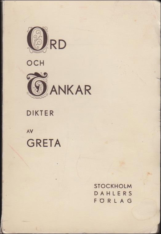 Greta | Ord och tankar