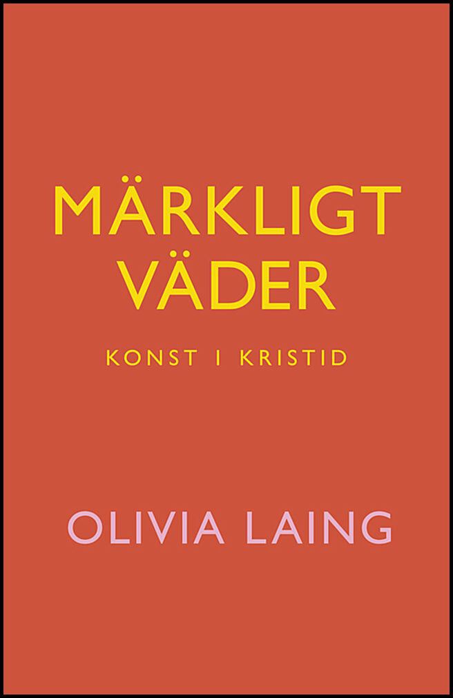 Laing, Olivia | Märkligt väder : Konst i kristid